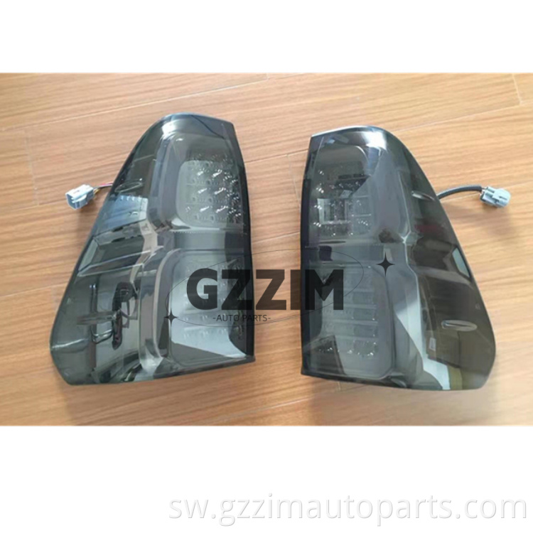 Car Accessories Parts Car Abs Plastic Modified Smoke Led Rear Tail Lamp For Hilux Vigo 2016 2